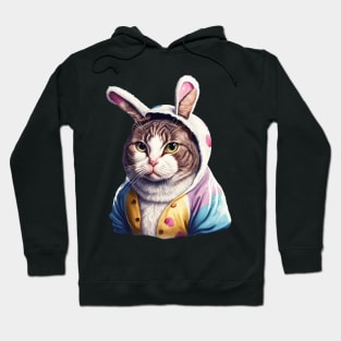 Easter Bunny Cat Hoodie